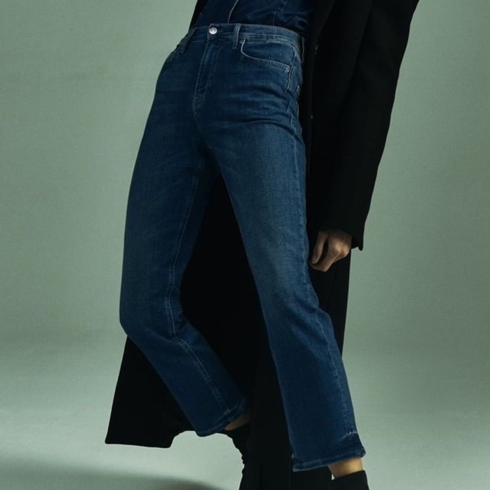 NWT Zara ZW Slim Cropped Jeans